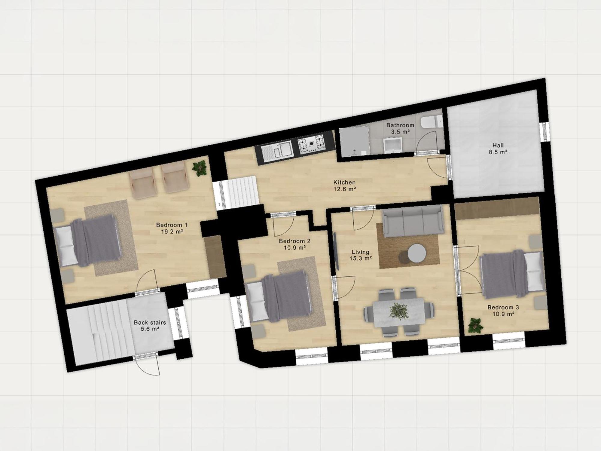Appartamento Sanders Downtown Copenaghen Esterno foto